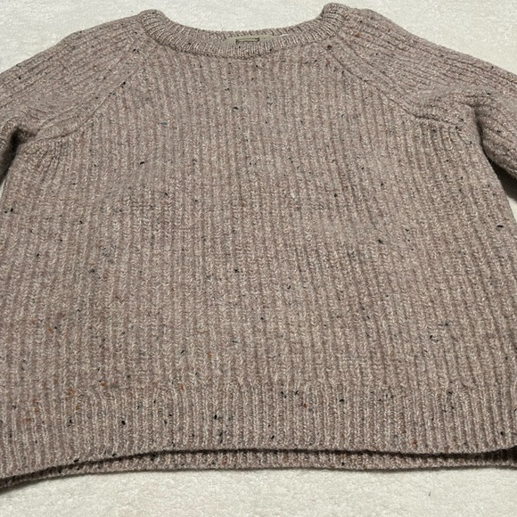 Aran Sweater Market Ireland Irish Pure Wool Chunky Knit Sweater Blush Pink - Picture 2 of 6